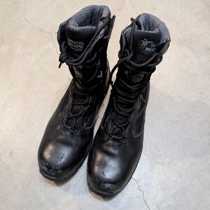 Tactical Research Boots Black Waterproof Men's 12R Belleville TR998ZWPCT Chrome